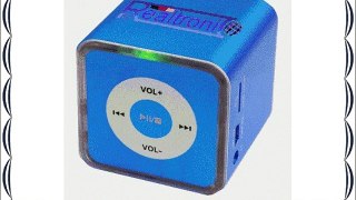 Realangel RC-XKD8-BL - Altavoz portátil con reproductor de sonido (reproductor MP3 radio FM