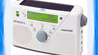 Roberts - Radio solar (DAB  radio VHF portátil entrada auxiliar RDS)