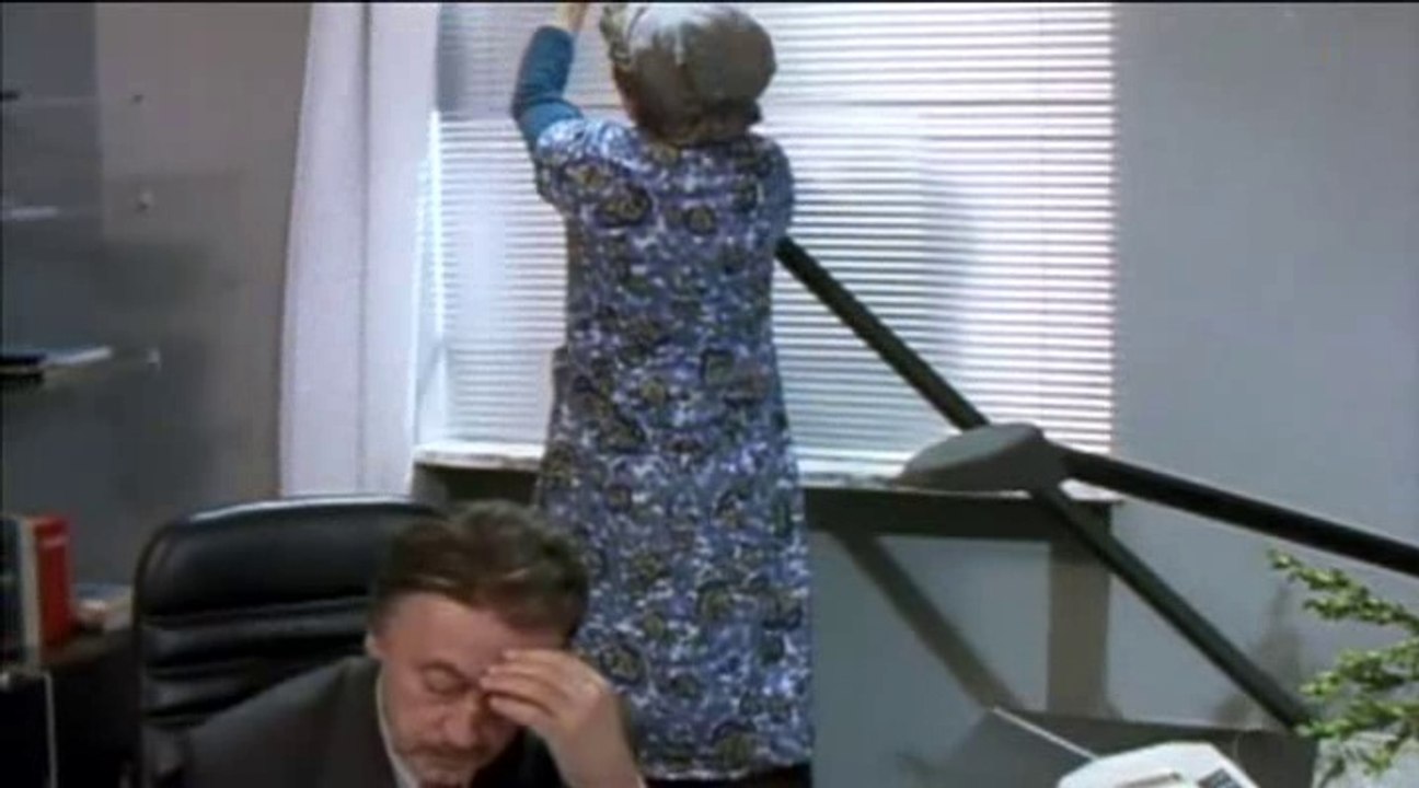 Harald Juhnke & Eddi Arent - Putzfrau im Büro 1989