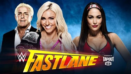 WWE FASTLANE 2016 - CHARLOTTE VS. BRIE BELLA