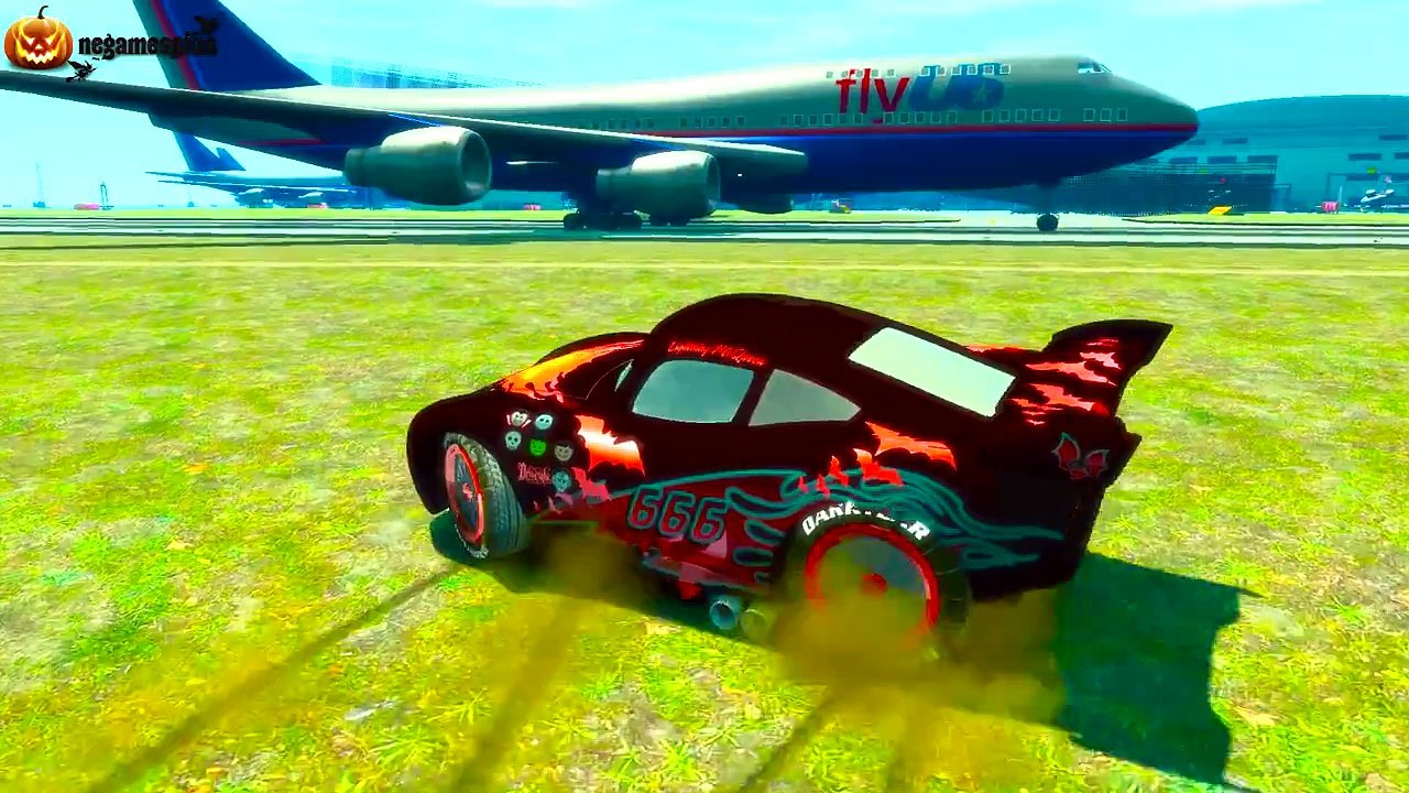 Halloween Disney cars Vampire Lightning McQueen Chick Hicks & Hulk Spider man Childrens S