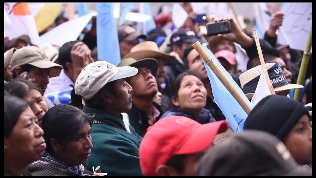 Ciudad de Guatemala se paraliza por protesta de miles de campesinos