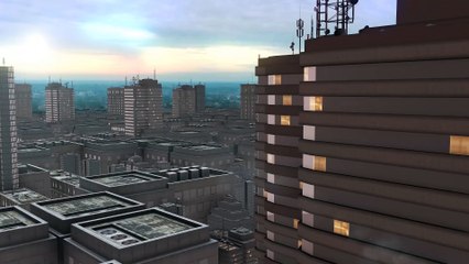 3D Building & Surface Logo Animation