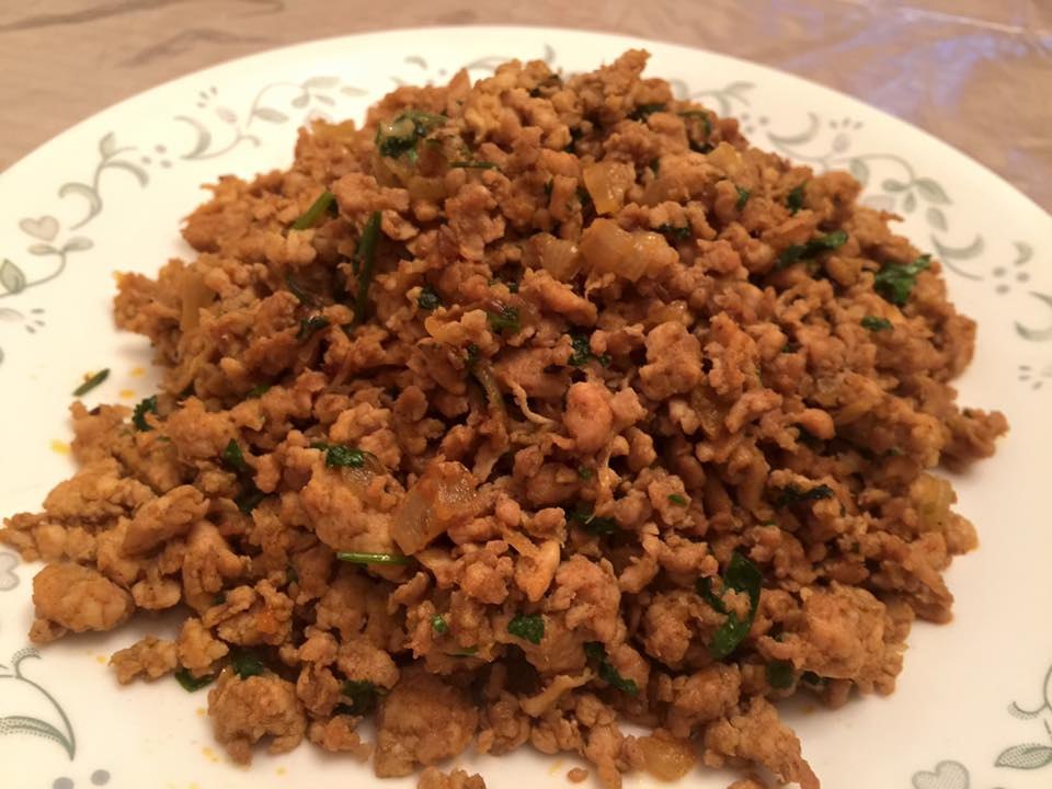 Bhuna Chicken Qeema (For Stuffing) By Sehar Syed