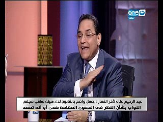 عبدالرحيم علي: الدولة التي تخاف من فيلم أو كاريكاتير يجب أن تمشي فورًا