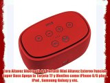 Tera Altavoz Bluetooth 4.0 Portatil Mini Altavoz Estereo Funcion Super Bass Apoya la Tarjeta