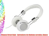 Vivanco Street Style - Auriculares de diadema cerrados blanco