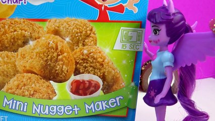 DIY Real Food Yummy Nummies Chix Mini Nuggets Maker Shopkins Season 3 My Little Pony Twili