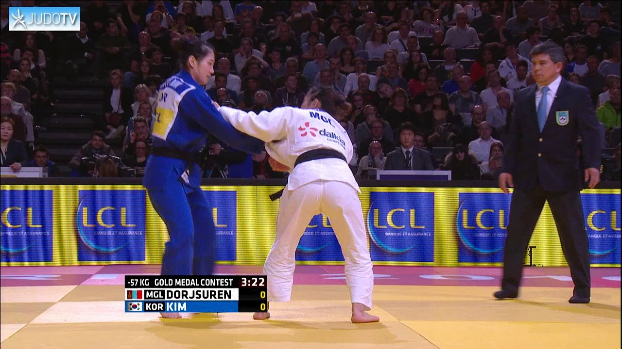 PGS2016 FINALE -57kg : DORJSUREN (MGL) vs. KIM (KOR)