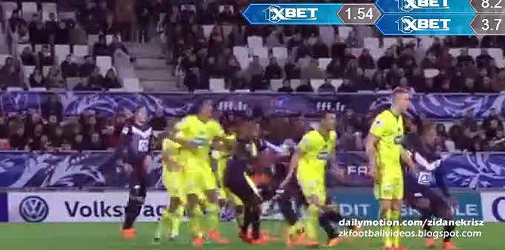 GOOOAL 1-1 Enzo Crivelli - Bordeaux v. Nantes 10.02.2016 HD