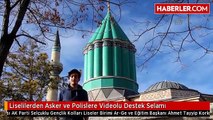 Liselilerden Asker ve Polislere Videolu 