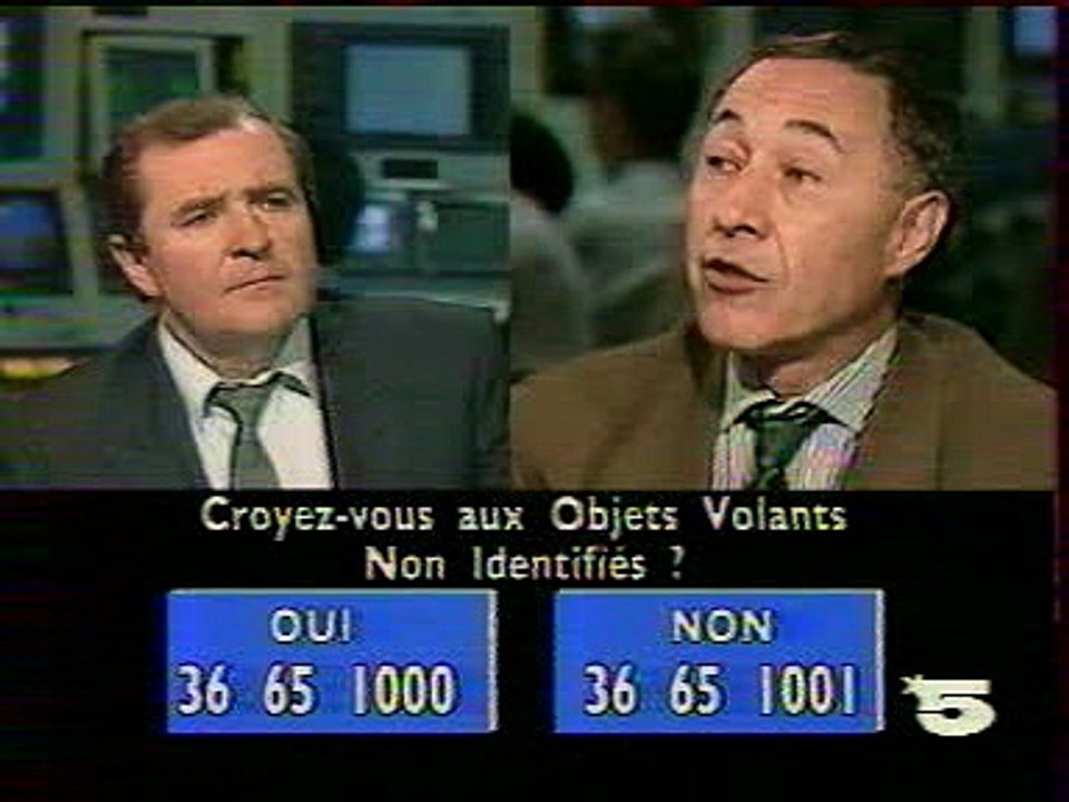 « Duel sur la 5 » : Joël Mesnard Vs René Pellat -- Les OVNI