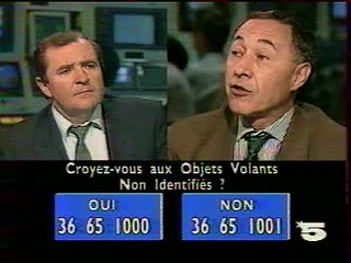 « Duel sur la 5 » : Joël Mesnard Vs René Pellat -- Les OVNI