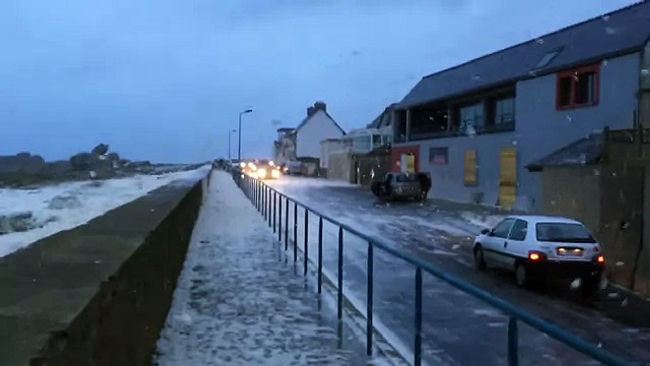 Tempête en Bretagne