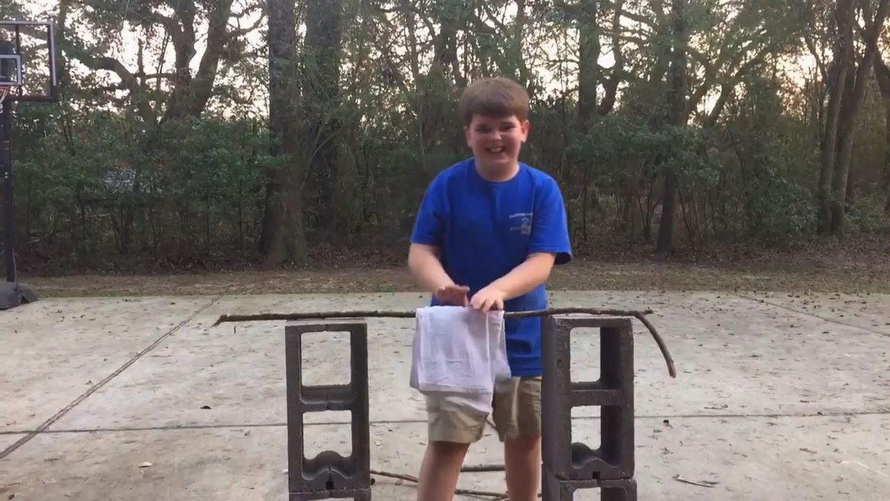 The Most Adorable Karate Kid Fail