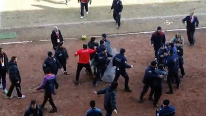 Amatör Lig maçında kavga