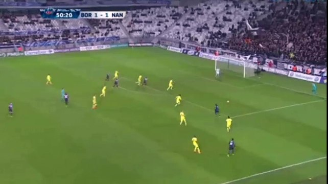 2-1 Andre Biyogo Poko Goal - Bordeaux vs Nantes 10.02.2016 HD