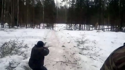 Прикол на охоте