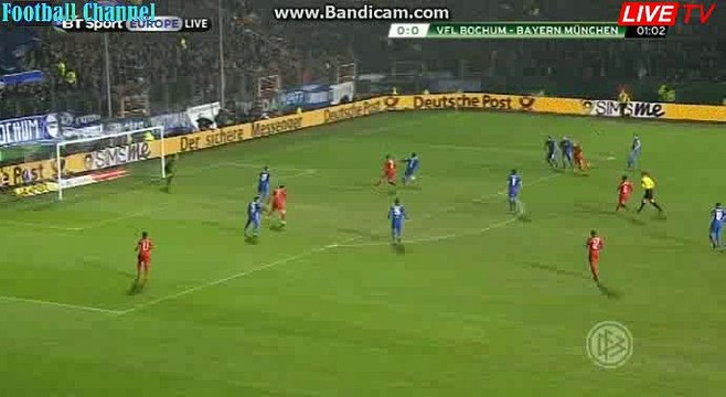 Arjen Robben Fantastic Elastico Skills | Bochum - Bayern M. 10.02.2016 HD