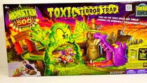 Monster 500 Toxic Terror Trap Race Track   Pixar Cars 2 Play Doh Toys Review - Disney Cars