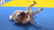 FUNNY: Russian female judo fighter takes down Putin!