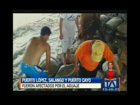 Aguaje causa pérdidas económicas en Manabí