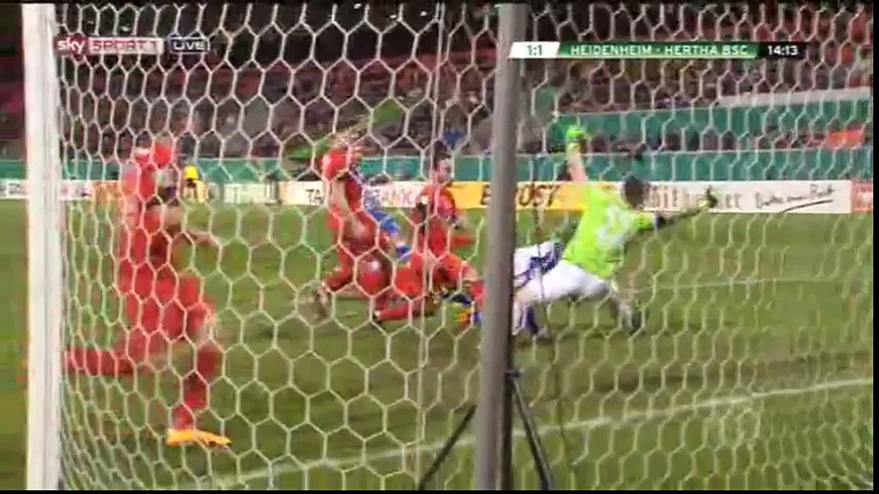 All Goals HD - Heidenheim 2-3 Hertha Berlin - 10-02-2016 DFB Pokal