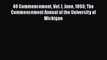 [PDF Download] 49 Commencement Vol. I June 1893 The Commencement Annual of the University of