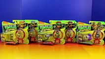 Nickelodeon Teenage Mutant Ninja Turtles TMNT T-Sprints Mikey Donnie Raph Leo Race Smash S