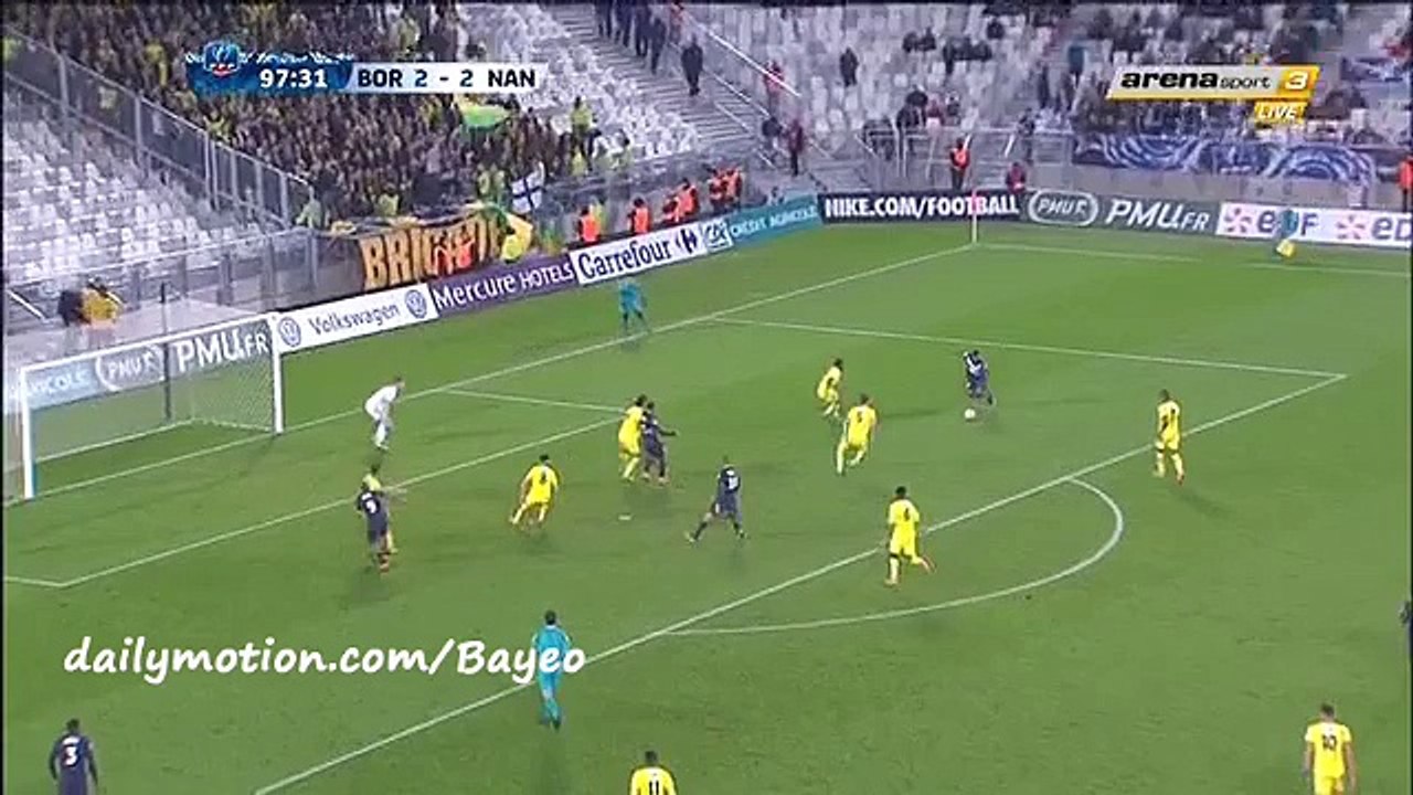 Malcom Goal HD - Bordeaux 3-2 Nantes - 10-02-2016