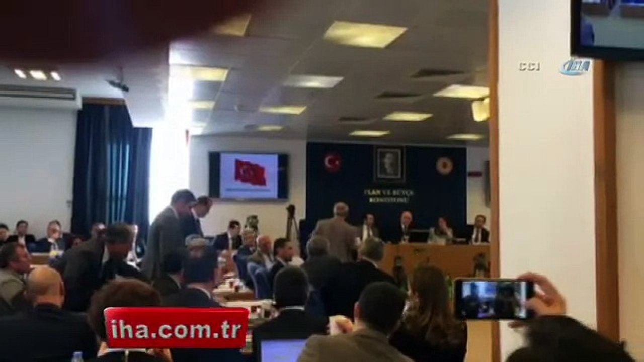 Plan ve Bütçe Komisyonunda gerginlik