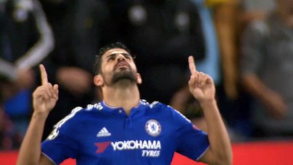 DIEGO COSTA V TWO GOALKEEPERS