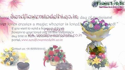 Send Valentine Flowers to Delhi2
