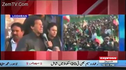 Javed Chaudhry Showing The Videos Of Imran Khan Making Ihtasaab Commssion