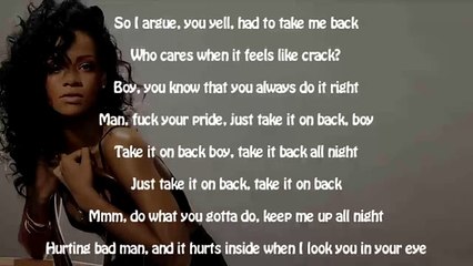 Rihanna - Kiss It Better [Lyrics]