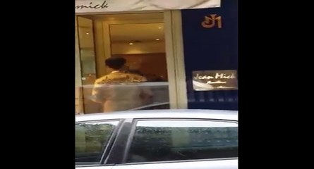 Vidéo : Paris, des braqueurs bloqués dans une bijouterie