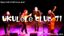 Spectacle du Ukulélé Club 71 à la salle des fêtes de La Clayette