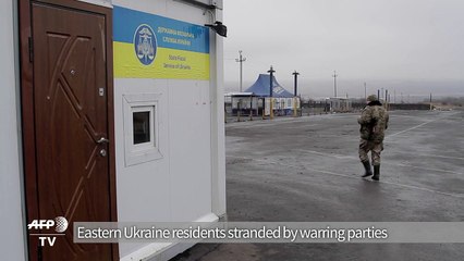 Between mines and mortars: stranded lives in eastern Ukraine