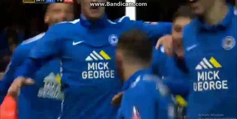 Jon Taylor Super Goal Peterborough 1-0 West Brom 10-02-2016