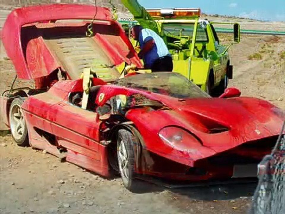 Exotic Car Crashes Before and After