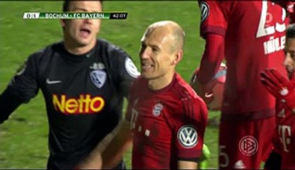 Muller Miss Pelanty & Red Card  - Bochum 0-1  FC Bayern München
