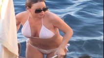 Mariah Carey Bikini Nip Slip