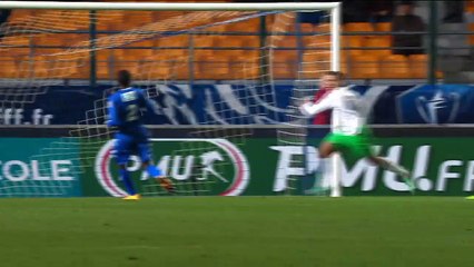 ESTAC 1 -2 ASSE : les buts de la qualification !