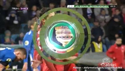 Robert Lewandowski Goal HD - Bochum 0-3 Bayern Munich- 10-02-2016