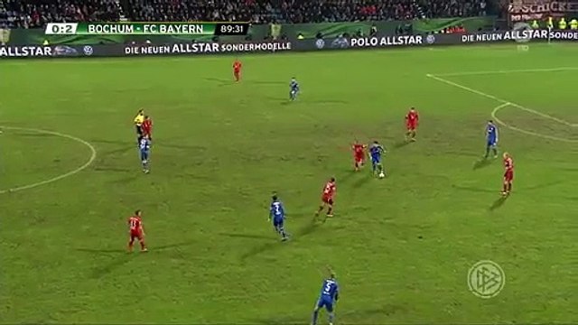 Robert Lewandowski Goal HD - Bochum 0-3 Bayern Munich - 10-02-2016 -