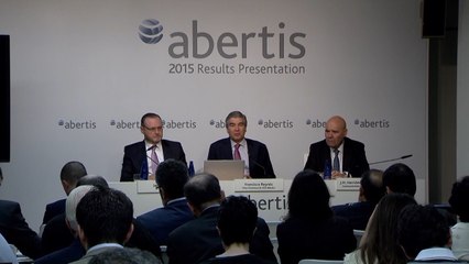 Download Video: Abertis presenta resultados del ejercicio 2015