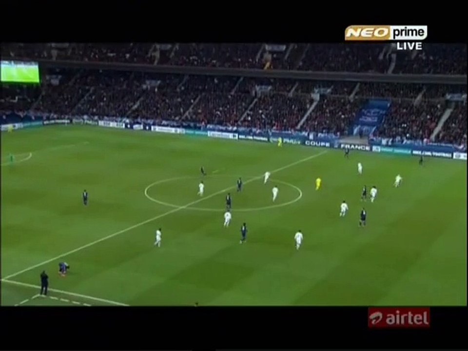 Zlatan Ibrahimovic Goal - PSG 1-0  Lyon - 10.02...