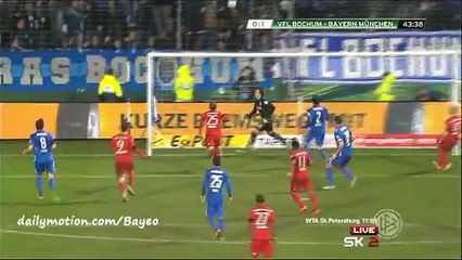 All Goals  - Bochum 0-3 Bayern Munich- 10-02-2016