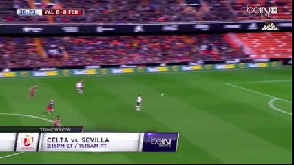 اهداف مباراة العودة بين برشلونة وفالنسيا في نصف نهائي كاس_اسبانيا