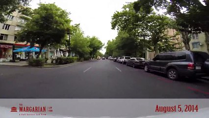 Driving Through the Streets of Yerevan